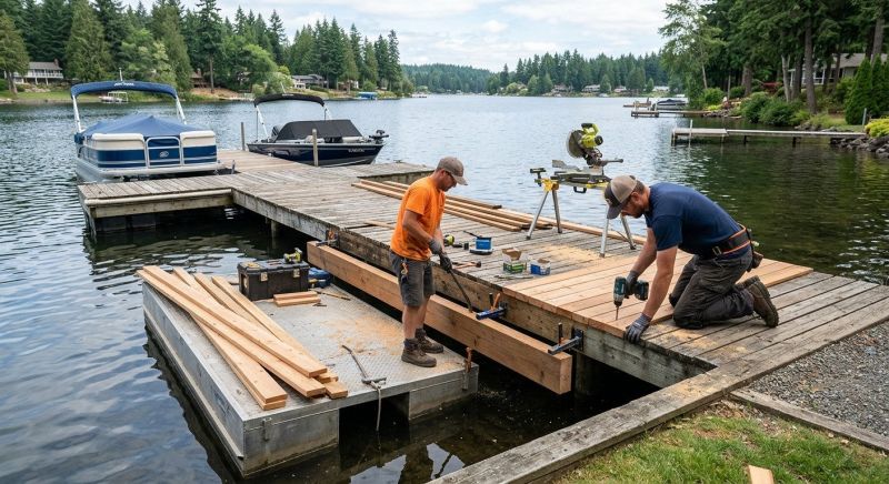 Boat Dock Maintenance in Alpharetta, GA
