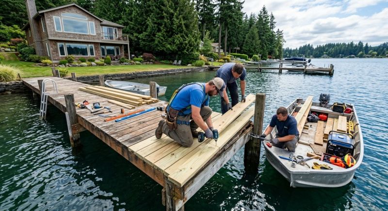 Boat Dock Repair in Overland Park, KS