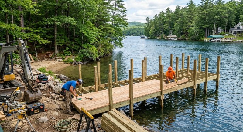 Dock Construction in Roswell, GA