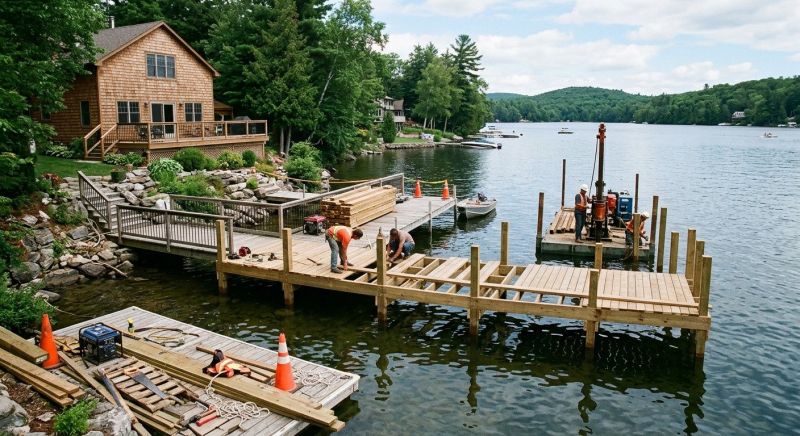 Dock Enlargement in Kansas City, MO