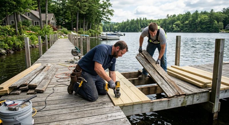 Dock Wood Replacement in Denver, CO