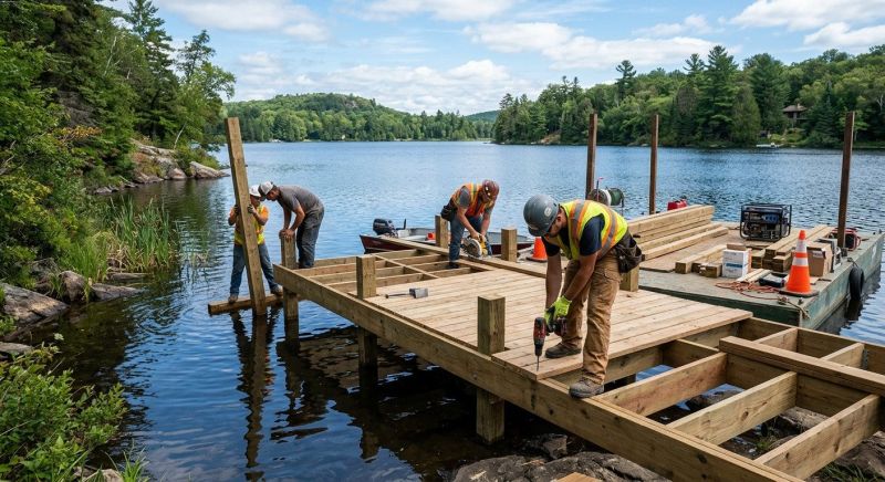Pond Dock Construction in Denver, CO
