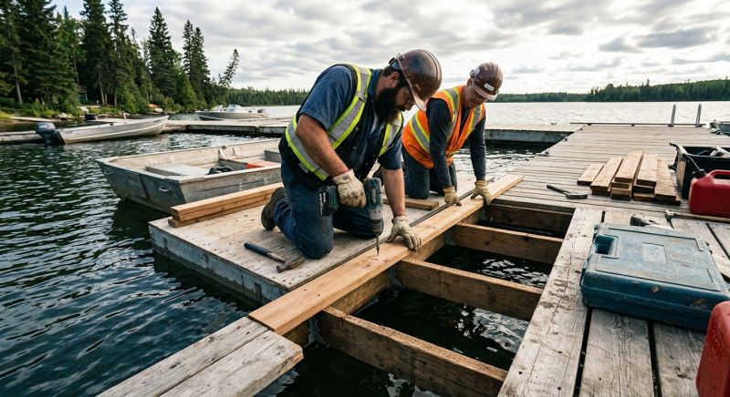 Water Dock Repair in Overland Park, KS