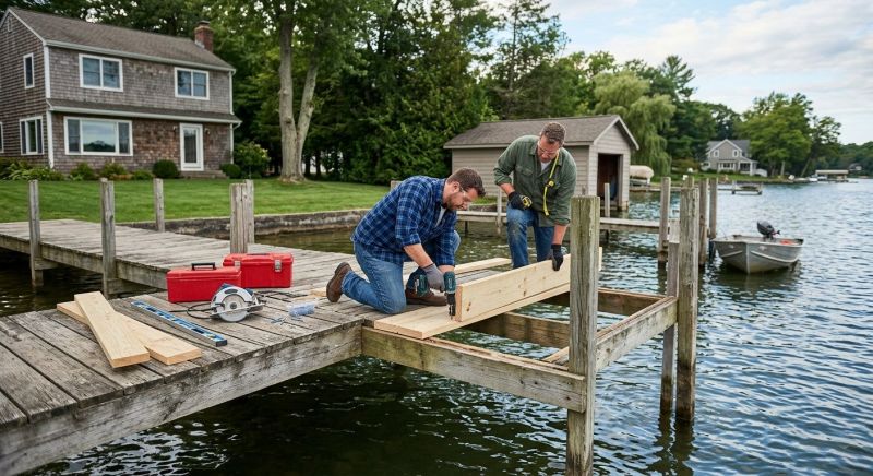 Wood Dock Repair in Denver County, CO