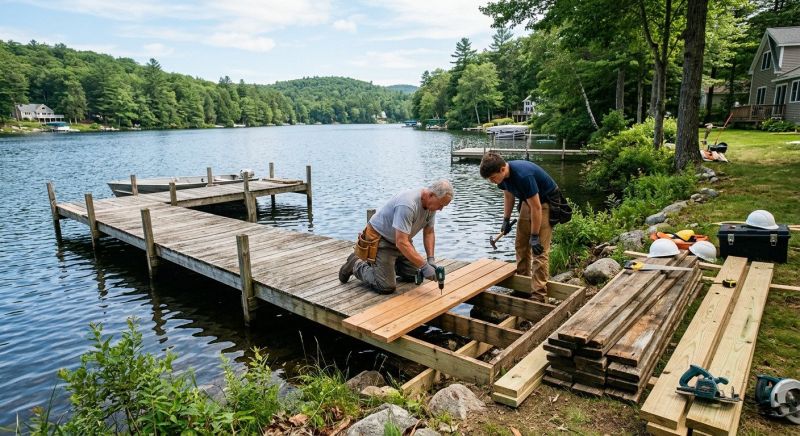 Wood Dock Repair in Denver County, CO