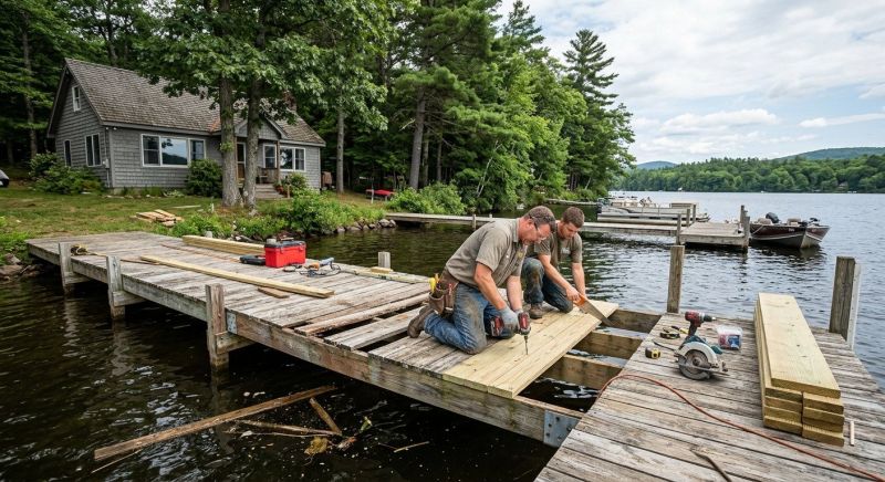Wood Dock Repair in Denver, CO